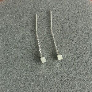 Christmas Add-on| Silver Color Earrings